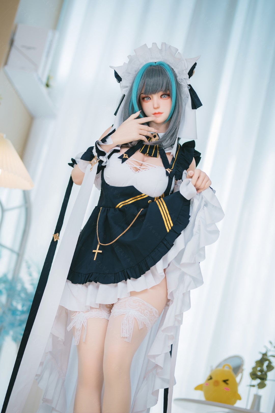 Bambola del sesso HMS Cheshire (Bezlya Doll 155 cm Coppa E 2.2CF Silicone)