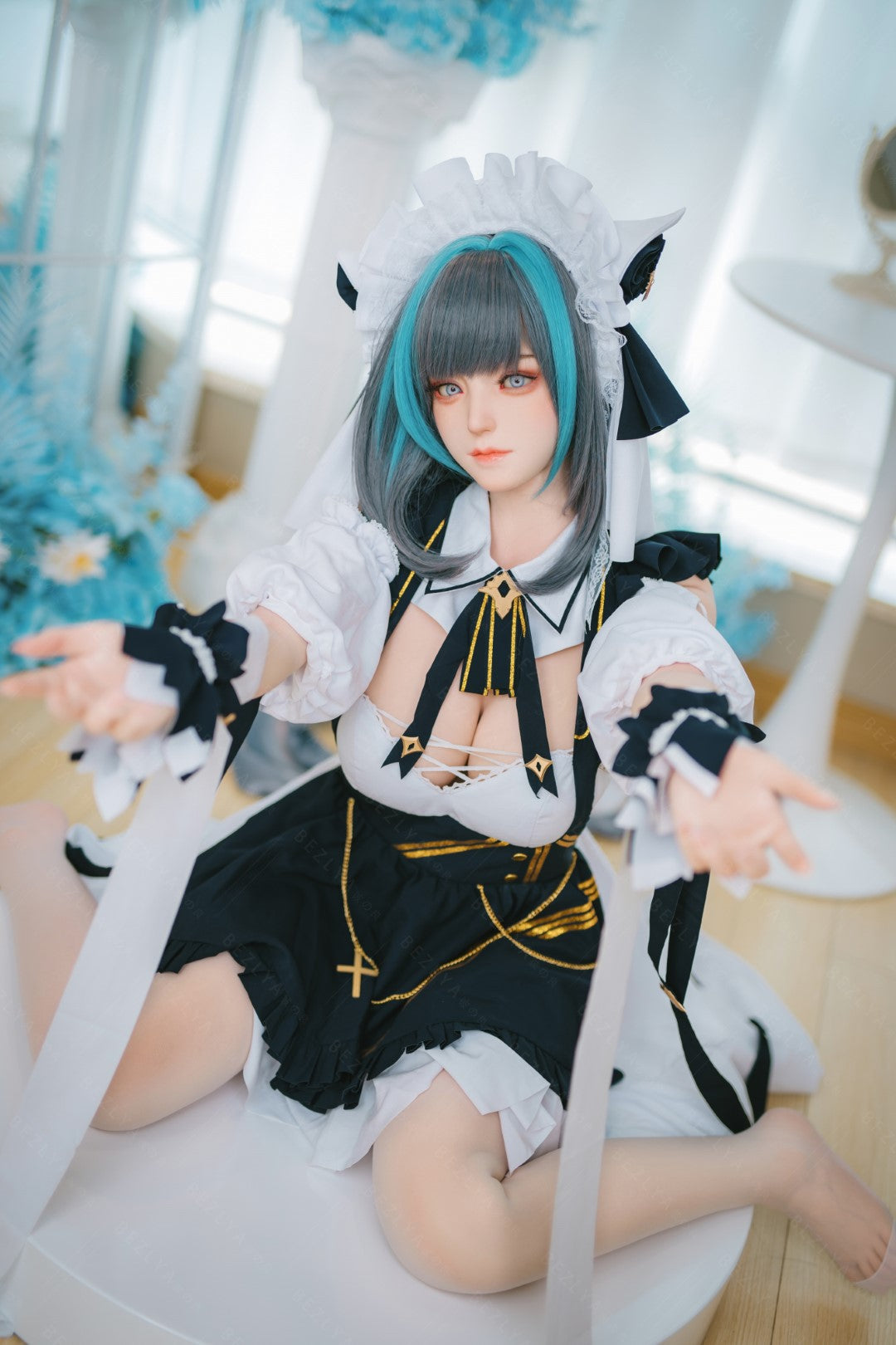 Bambola del sesso HMS Cheshire (Bezlya Doll 155 cm Coppa E 2.2CF Silicone)