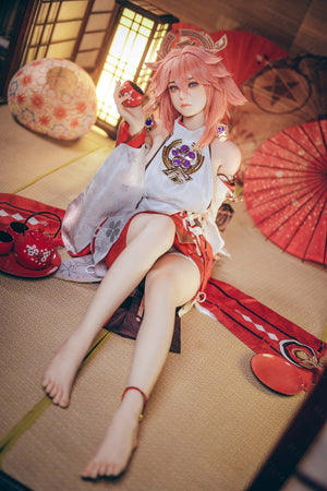 Yae Miko Sex Doll (Bezlya Doll 155 cm E-CUP 2,2CF Silicone)