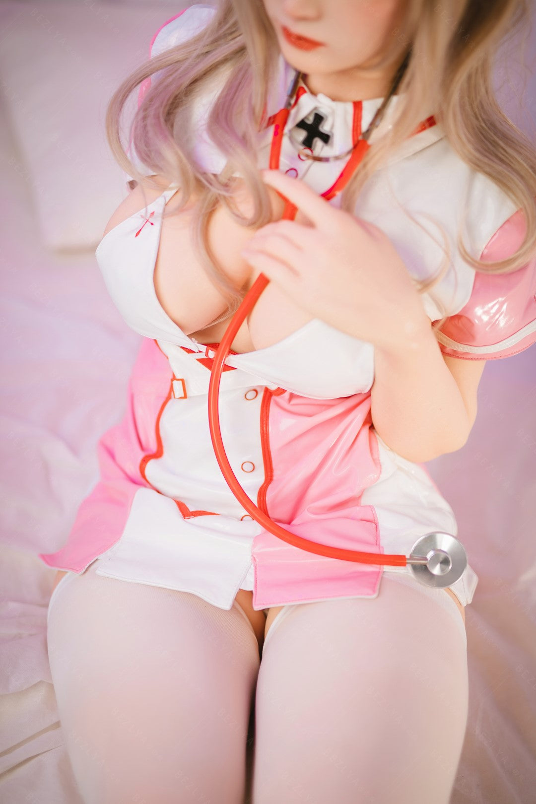 Bambola del sesso platycodon (Bezlya Doll 155 cm Coppa E 2.2CF Silicone)