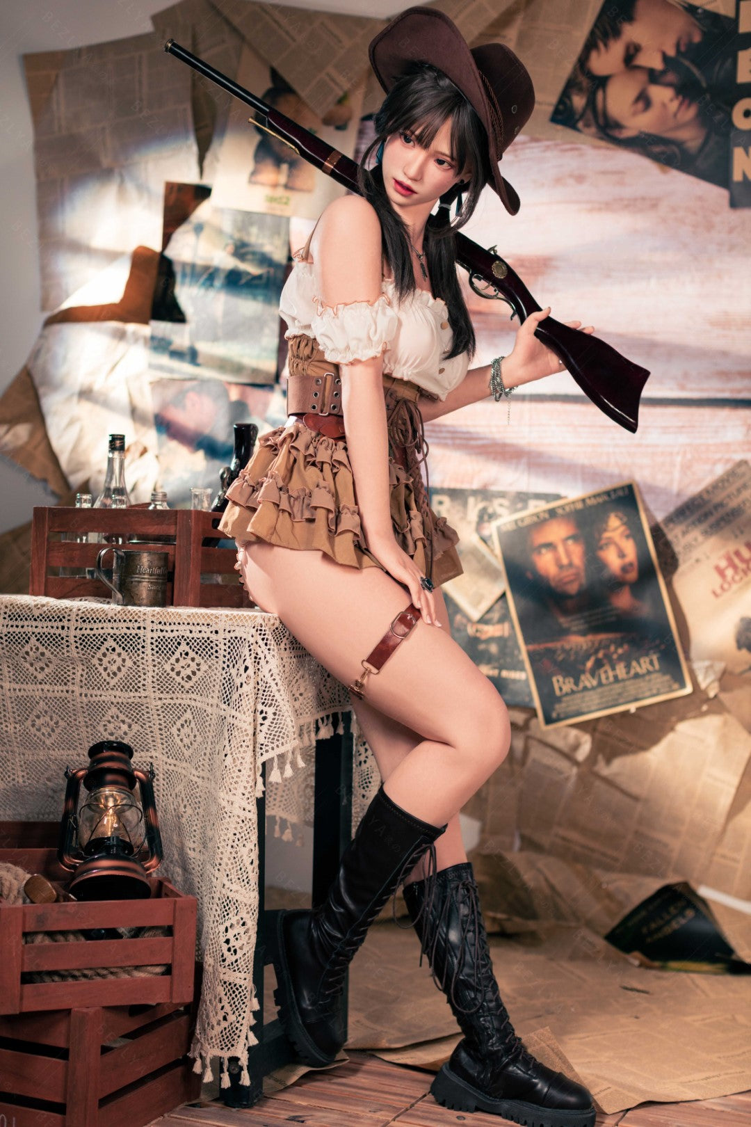 Bambola del sesso Helianthus (Bezlya Doll 162 cm Coppa C 2.2U Silicone)