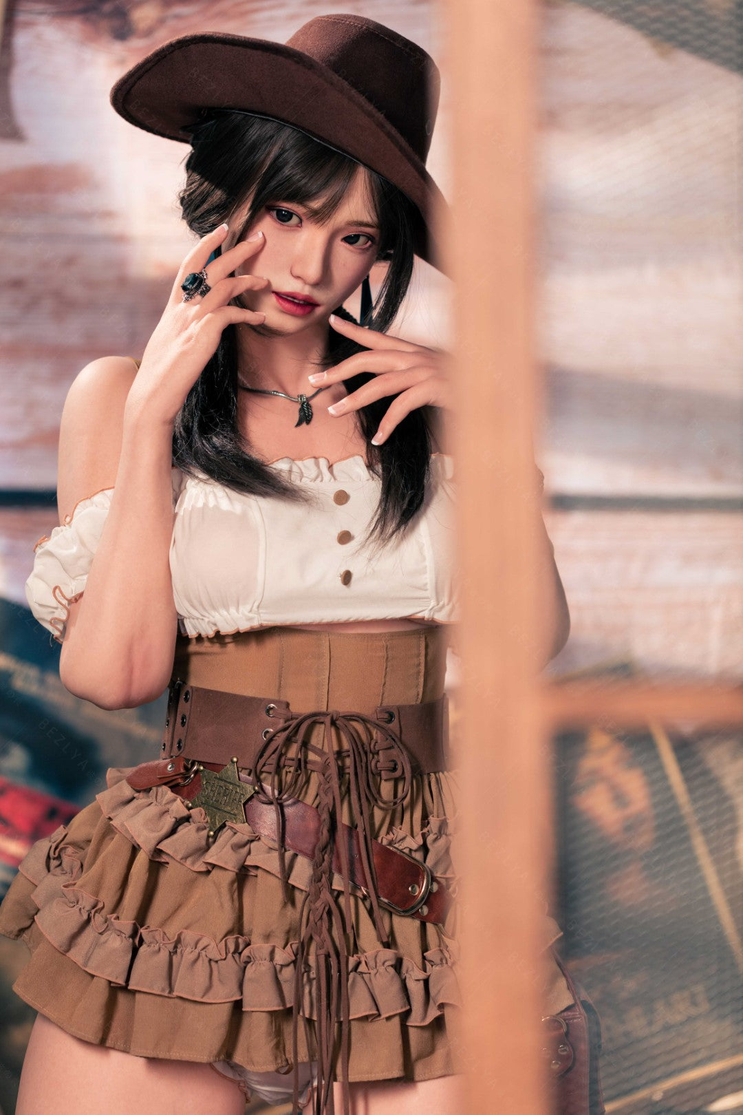 Bambola del sesso Helianthus (Bezlya Doll 162 cm Coppa C 2.2U Silicone)