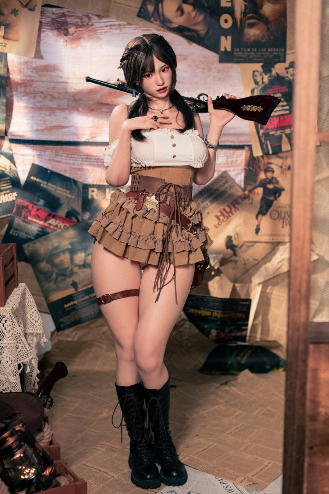 Bambola del sesso Helianthus (Bezlya Doll 162 cm Coppa C 2.2U Silicone)