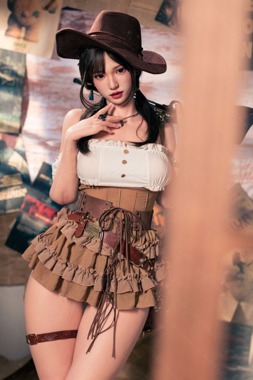 Bambola del sesso Helianthus (Bezlya Doll 162 cm Coppa C 2.2U Silicone)