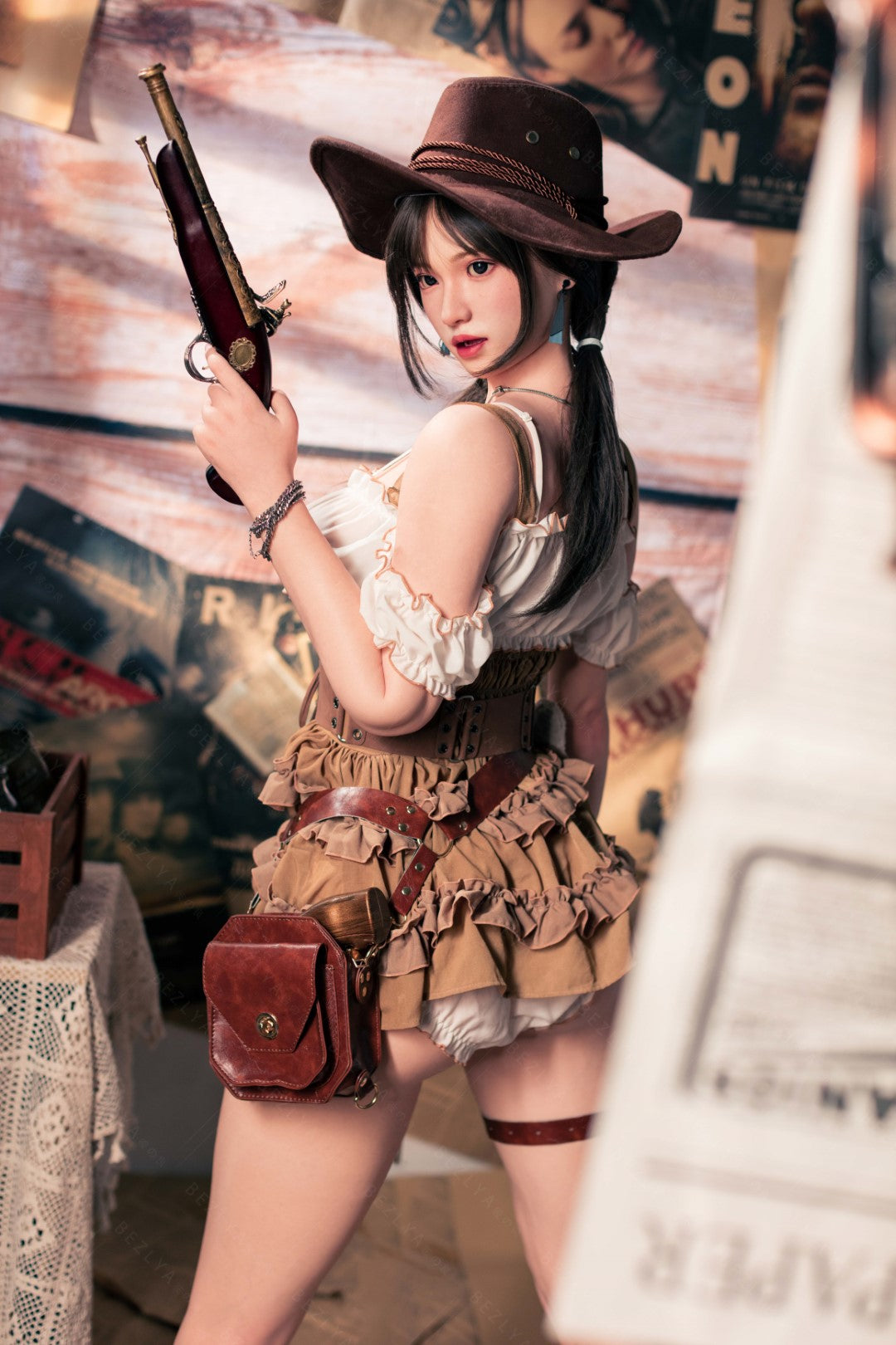 Bambola del sesso Helianthus (Bezlya Doll 162 cm Coppa C 2.2U Silicone)