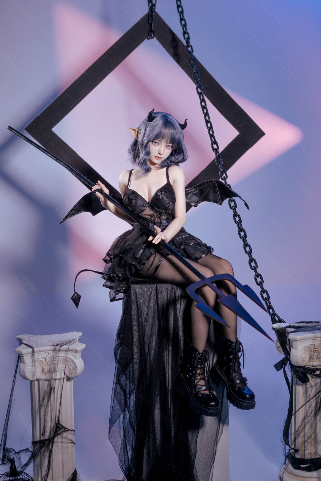 Bambola del sesso Campanula (Bezlya Doll 149 cm Coppa D 2.1 Silicone)