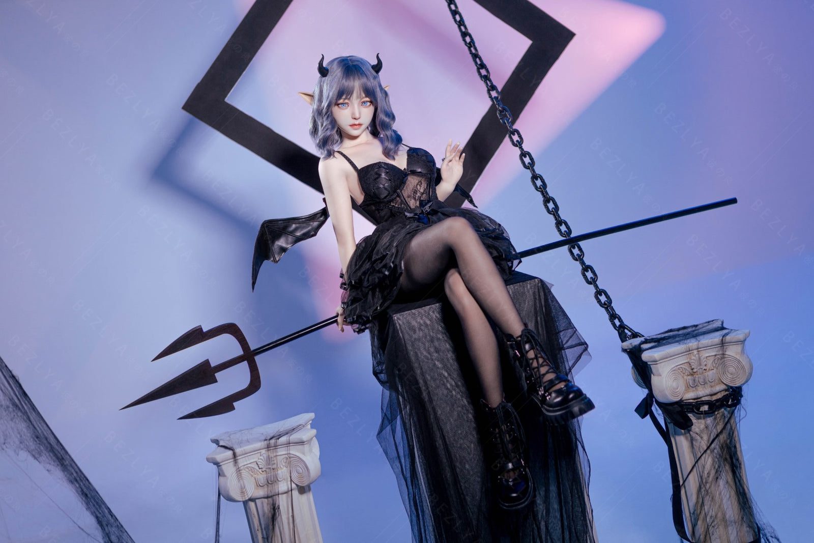 Bambola del sesso Campanula (Bezlya Doll 149 cm Coppa D 2.1 Silicone)