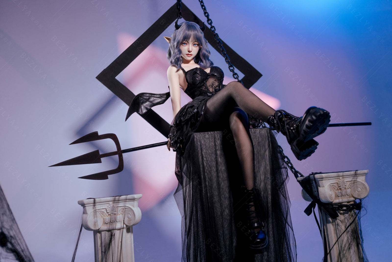 Bambola del sesso Campanula (Bezlya Doll 149 cm Coppa D 2.1 Silicone)