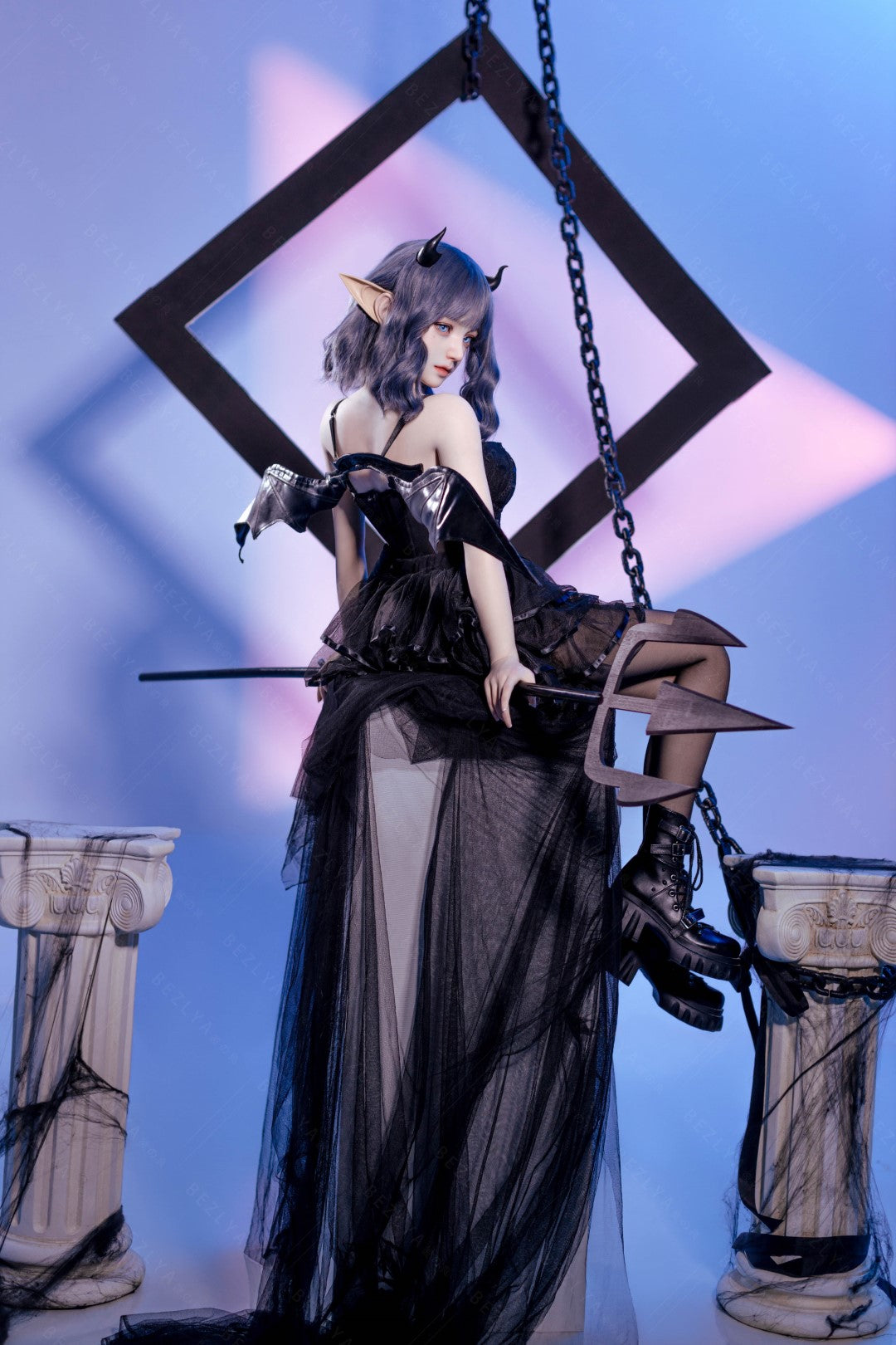 Bambola del sesso Campanula (Bezlya Doll 149 cm Coppa D 2.1 Silicone)