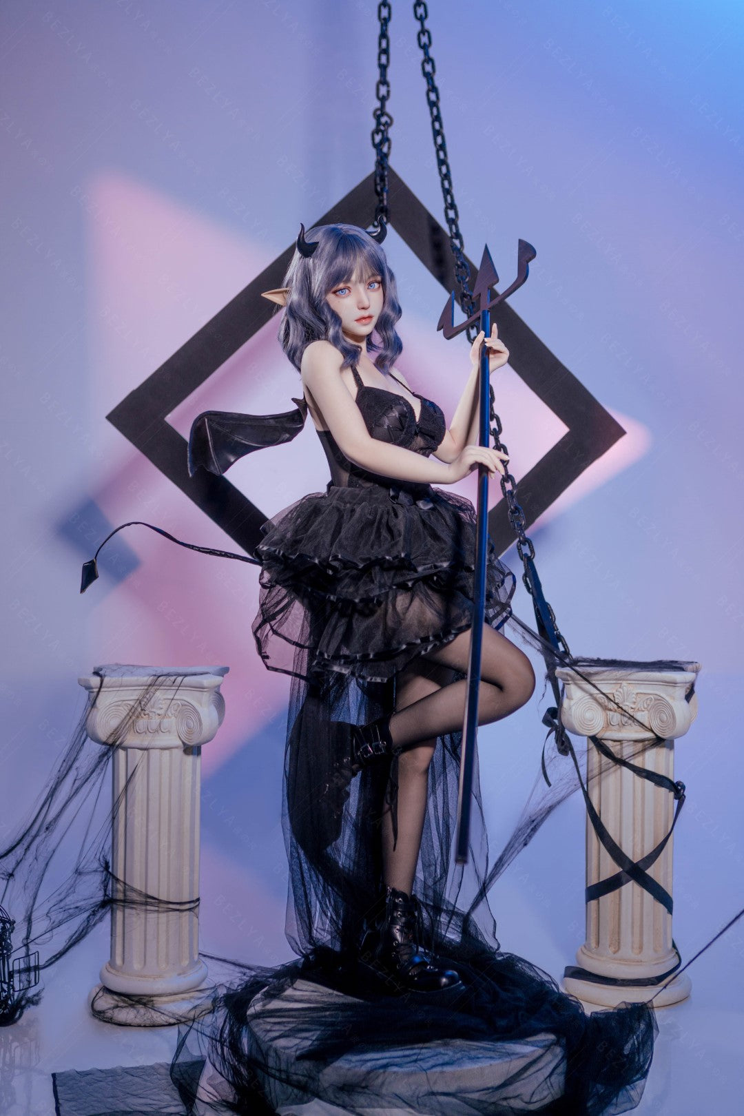 Bambola del sesso Campanula (Bezlya Doll 149 cm Coppa D 2.1 Silicone)