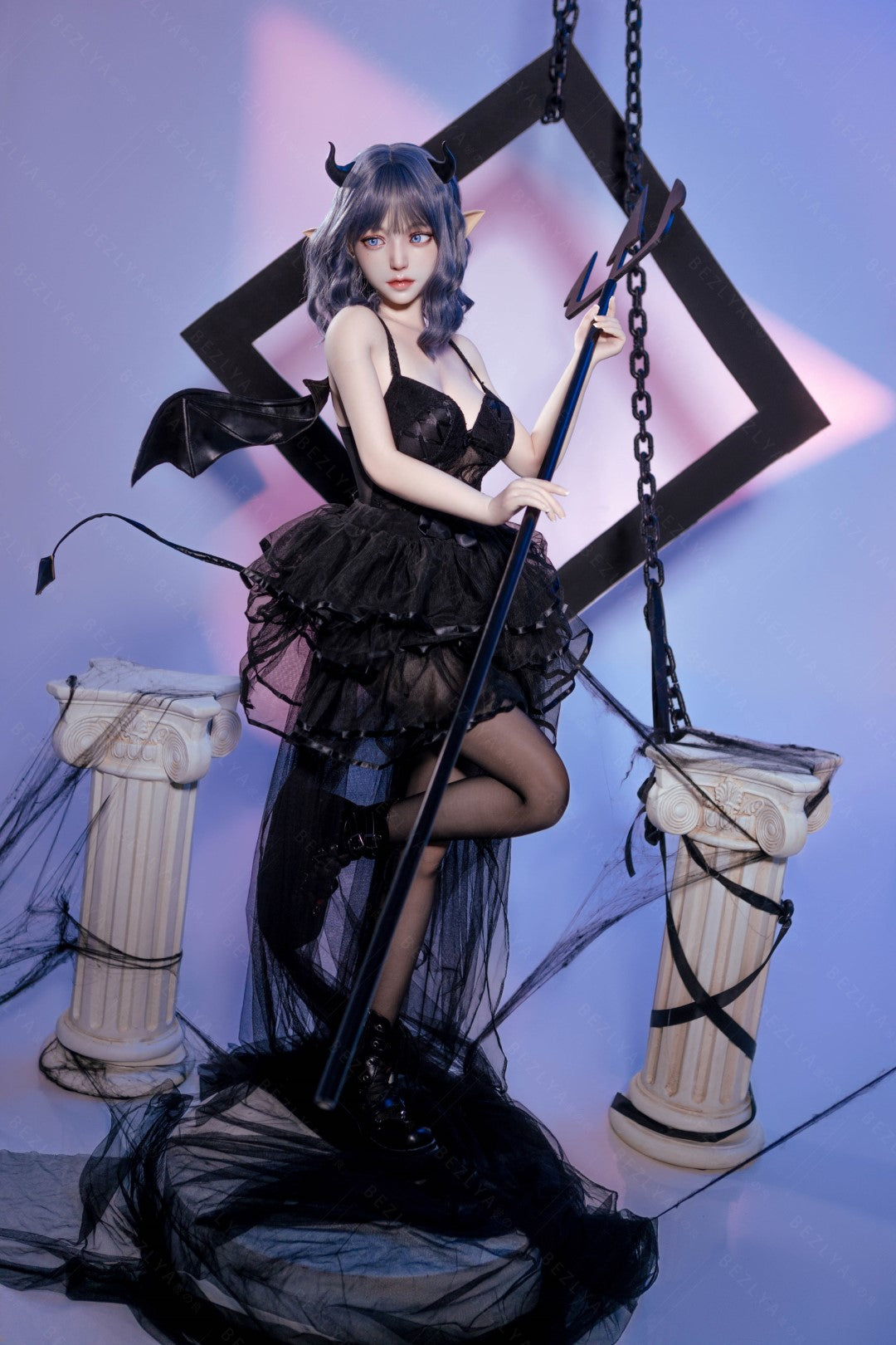 Bambola del sesso Campanula (Bezlya Doll 149 cm Coppa D 2.1 Silicone)