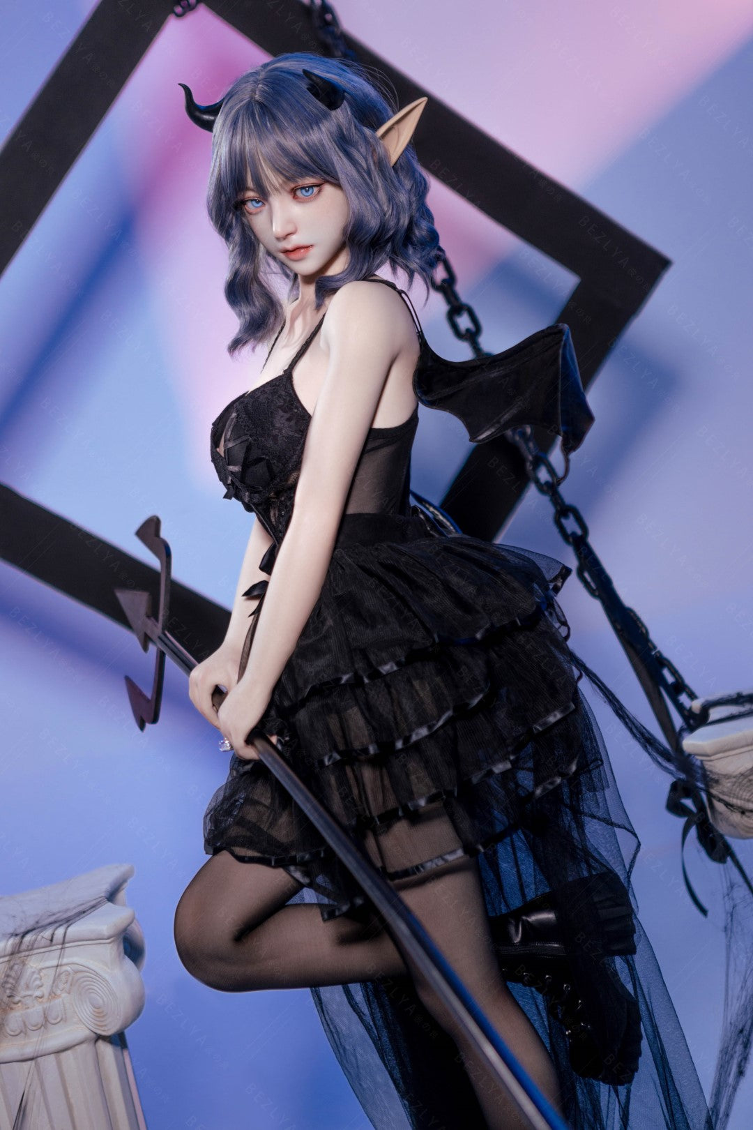 Bambola del sesso Campanula (Bezlya Doll 149 cm Coppa D 2.1 Silicone)