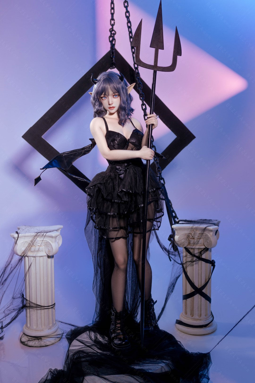 Bambola del sesso Campanula (Bezlya Doll 149 cm Coppa D 2.1 Silicone)