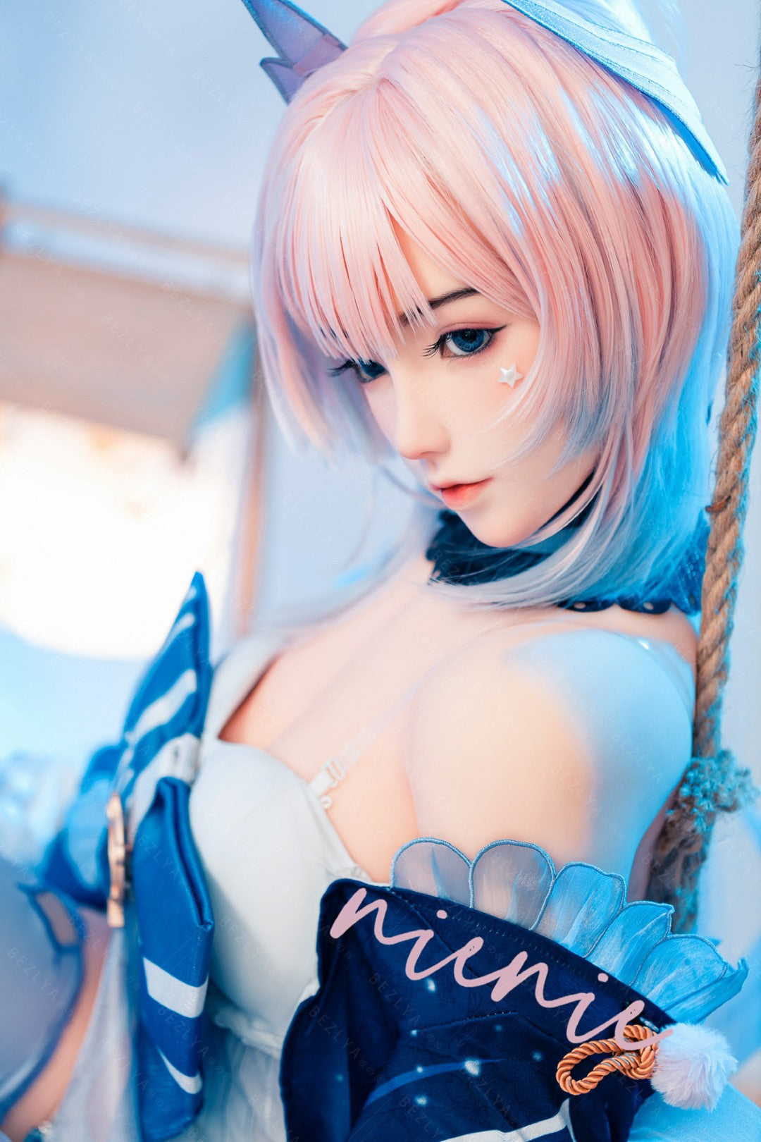 Cyrtenthera bambola del sesso (Bezlya Doll Coppa B da 155 cm 2.0 TPE+silicone)