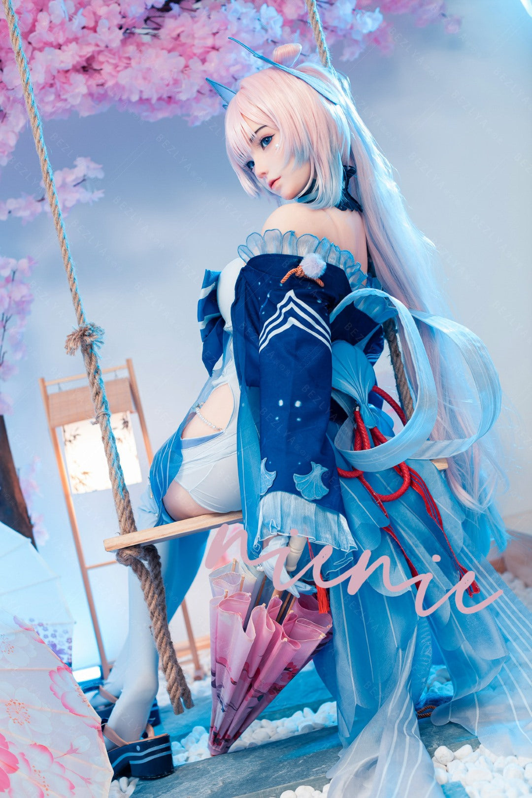 Cyrtenthera bambola del sesso (Bezlya Doll Coppa B da 155 cm 2.0 TPE+silicone)