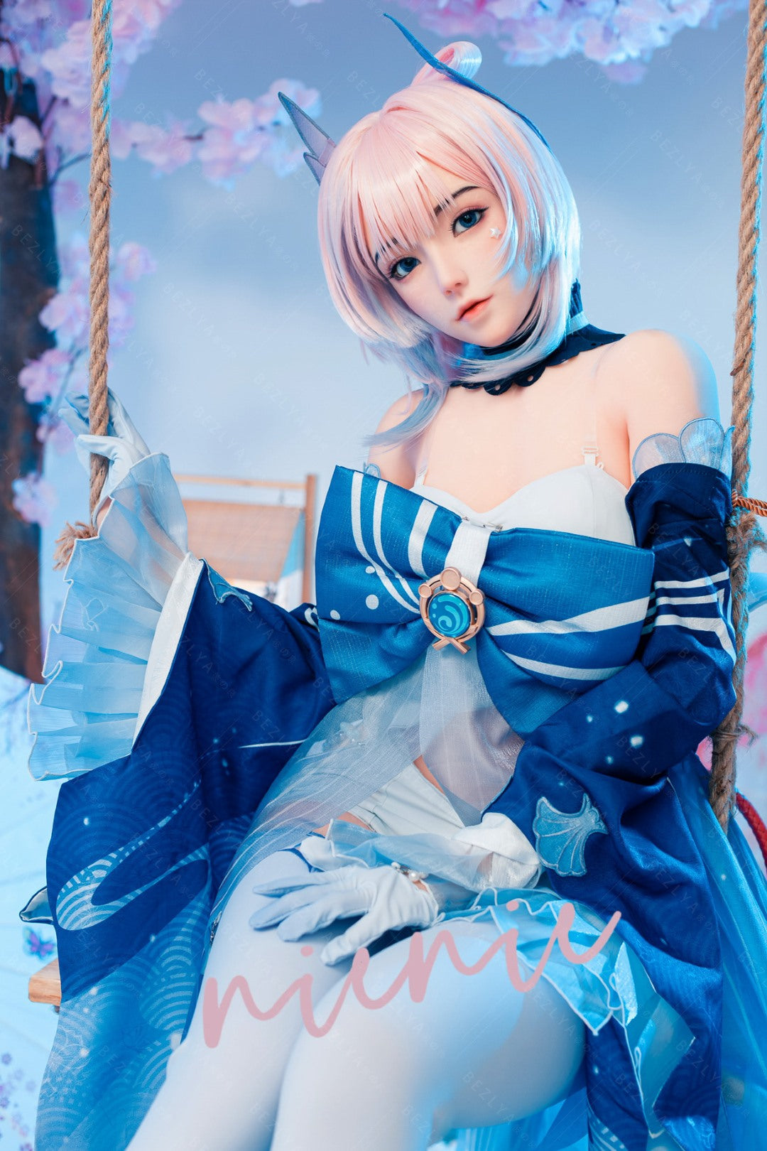 Cyrtenthera bambola del sesso (Bezlya Doll Coppa B da 155 cm 2.0 TPE+silicone)