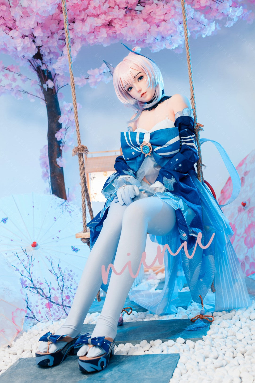 Cyrtenthera bambola del sesso (Bezlya Doll Coppa B da 155 cm 2.0 TPE+silicone)