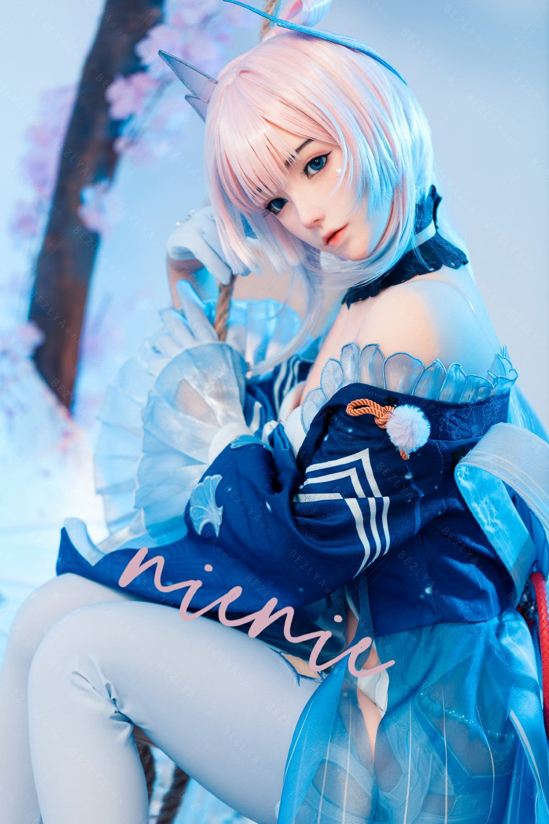 Cyrtenthera bambola del sesso (Bezlya Doll Coppa B da 155 cm 2.0 TPE+silicone)