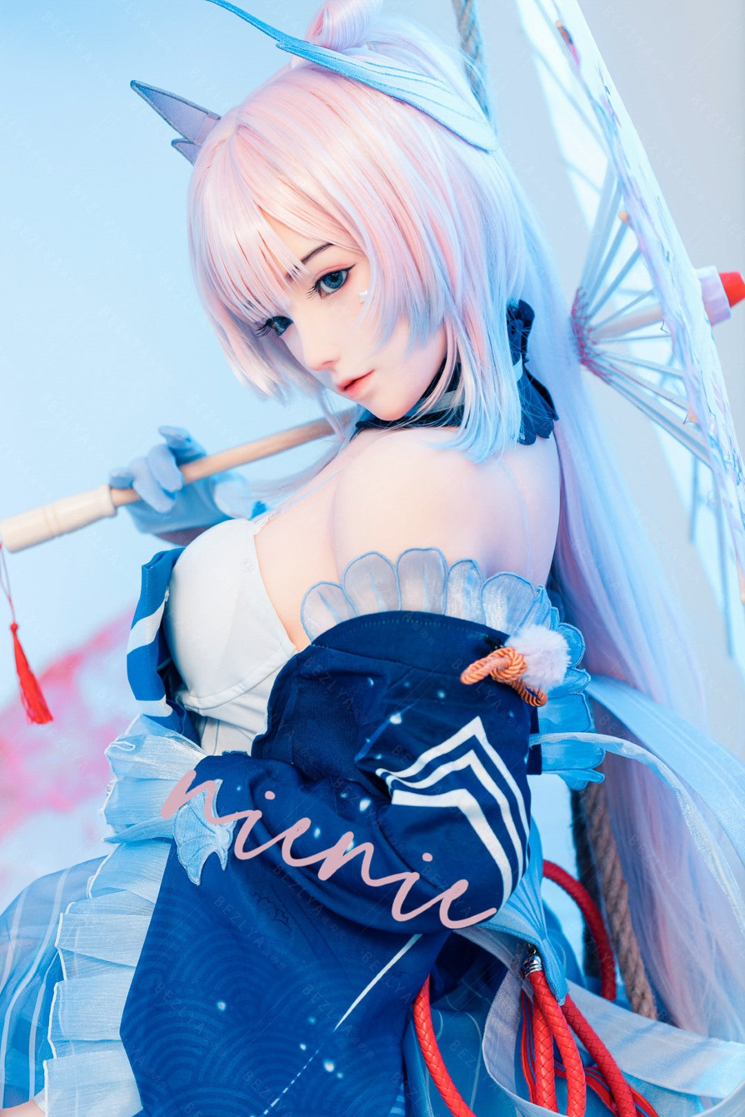 Cyrtenthera bambola del sesso (Bezlya Doll Coppa B da 155 cm 2.0 TPE+silicone)