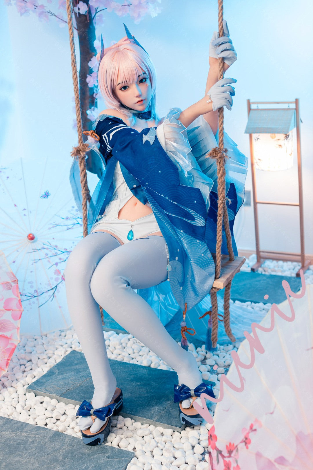 Cyrtenthera bambola del sesso (Bezlya Doll Coppa B da 155 cm 2.0 TPE+silicone)