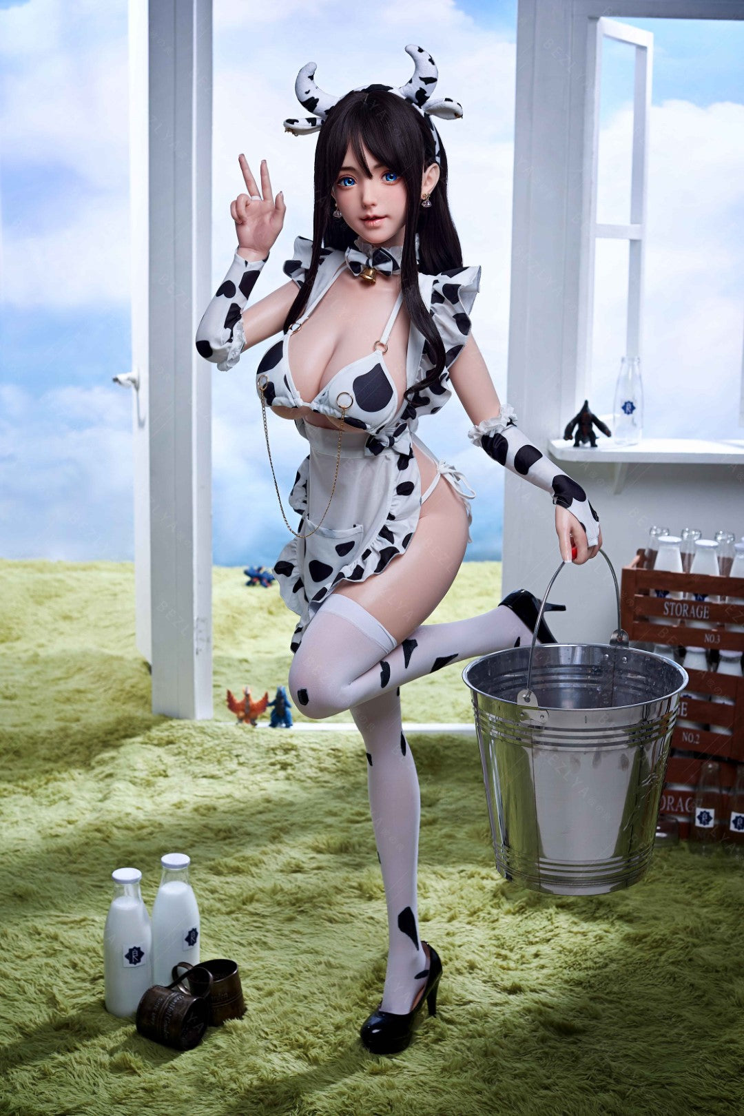 Pisum Sex doll (Bezlya Doll 145cm F-cup 2.2CF silicone)