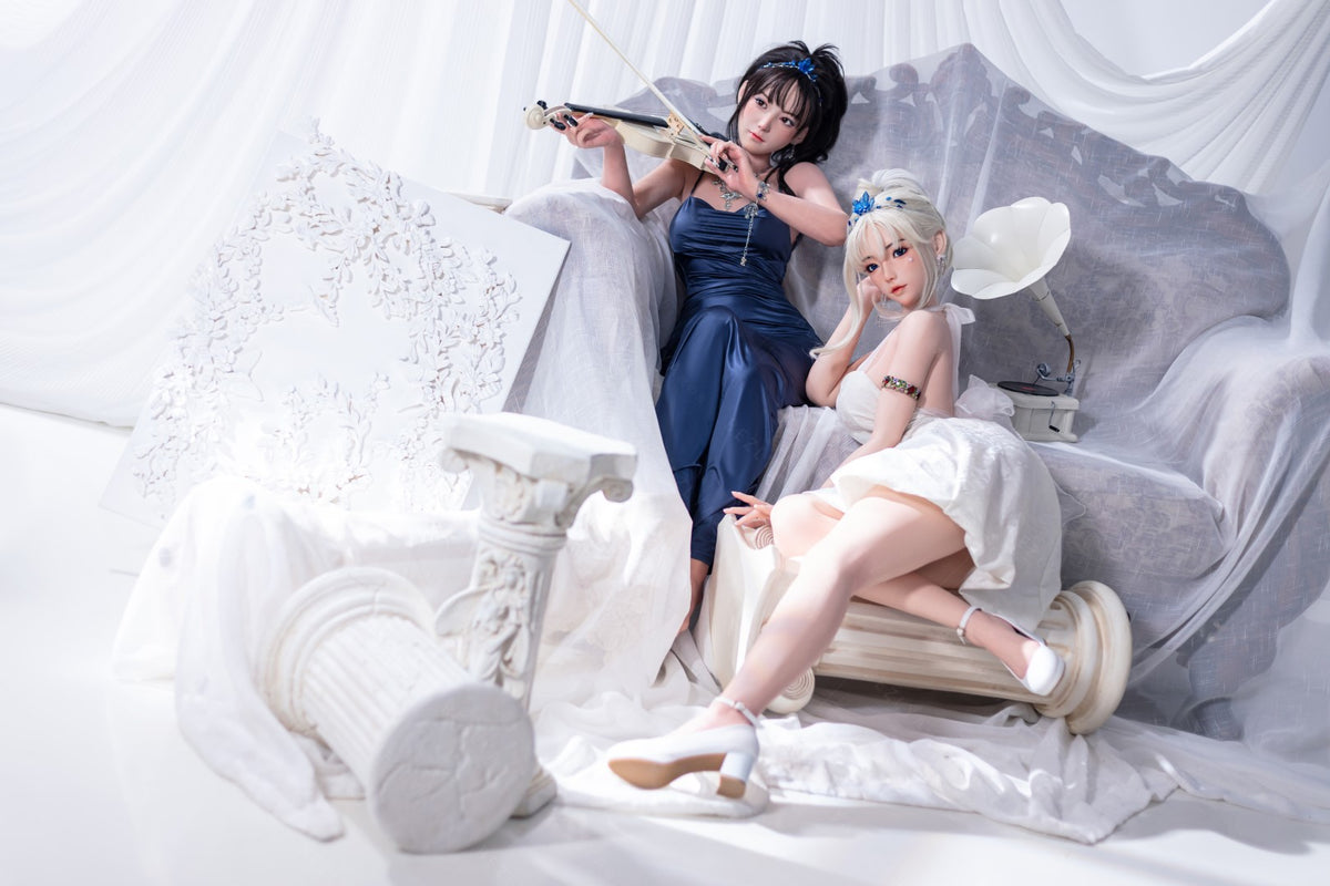 Cyrtenthera bambola del sesso (Bezlya Doll 155 cm Coppa E 2.2CF Silicone)