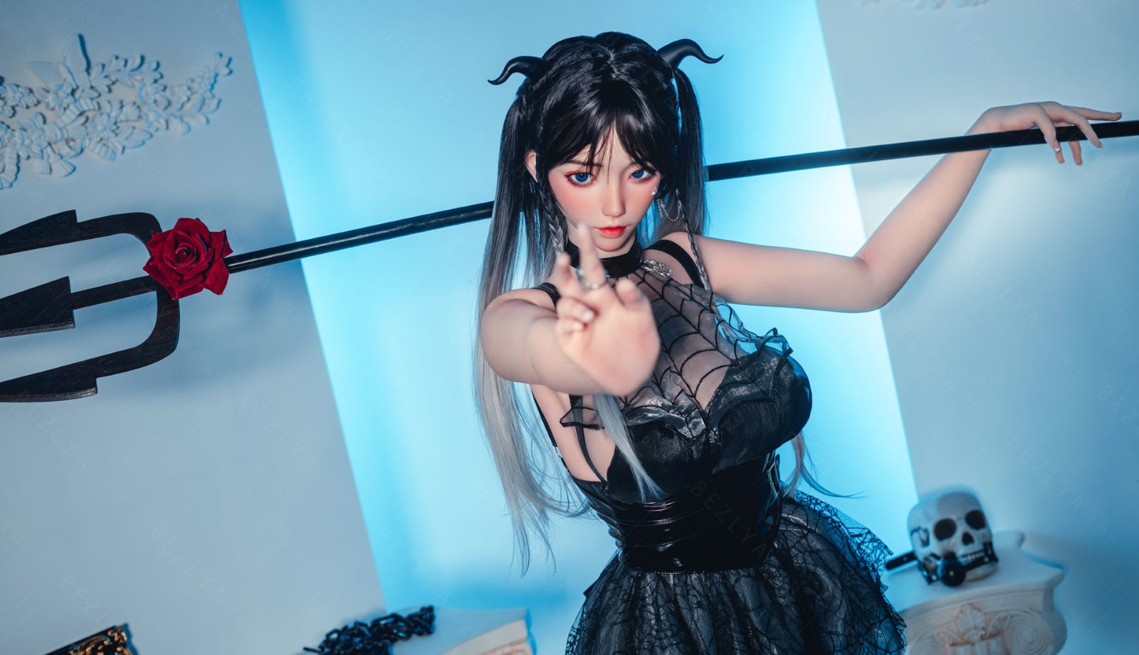 Cyrtenthera bambola del sesso (Bezlya Doll 163 cm Coppa C 2.1 Silicone)