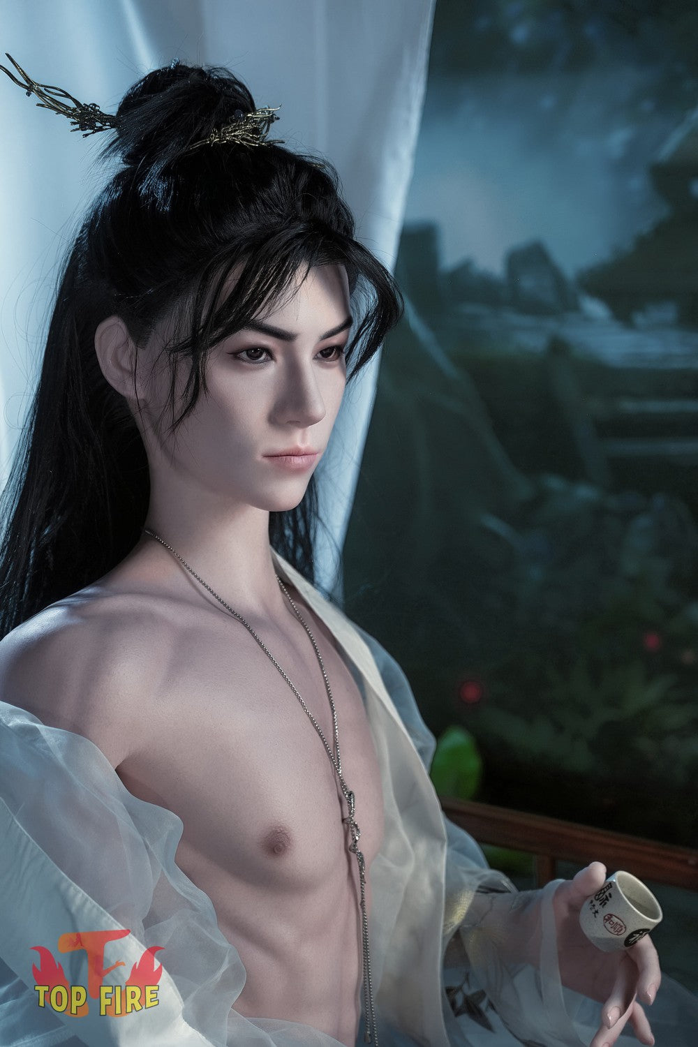 Max Manlig Sexdocka (Top Fire Doll 173cm T70 Silikon)