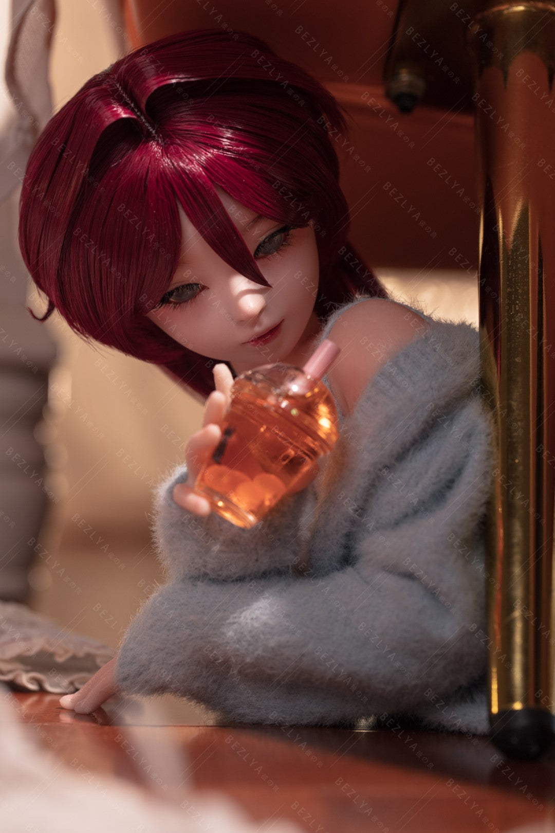 Litchi Sex doll (Bezlya Doll 60cm C-cup 2.2 silicone)