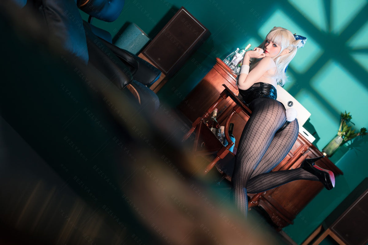 Bambola del sesso dell'oleandro (Bezlya Doll 155 cm Coppa E 2.2CF Silicone)