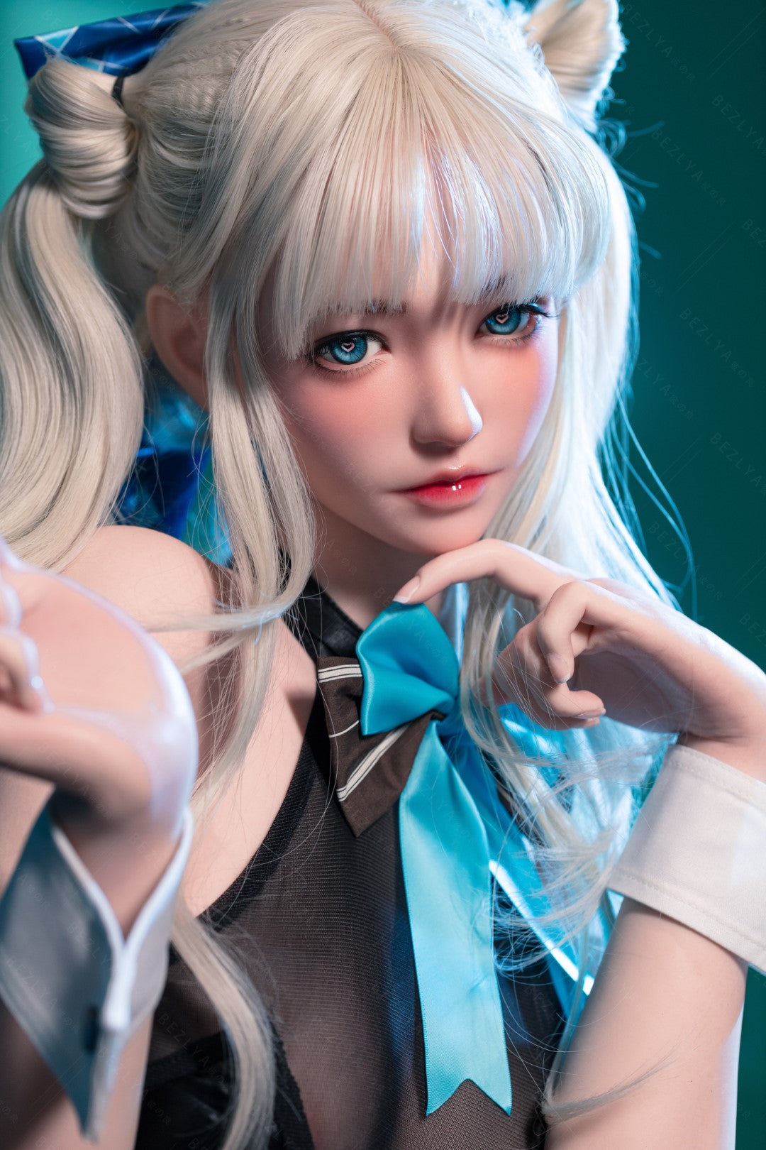 Bambola del sesso dell'oleandro (Bezlya Doll 155 cm Coppa E 2.2CF Silicone)