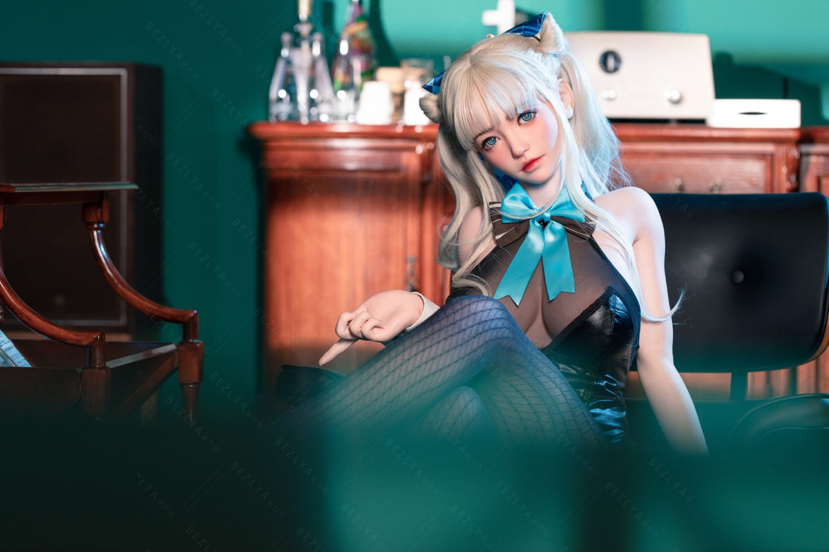 Bambola del sesso dell'oleandro (Bezlya Doll 155 cm Coppa E 2.2CF Silicone)