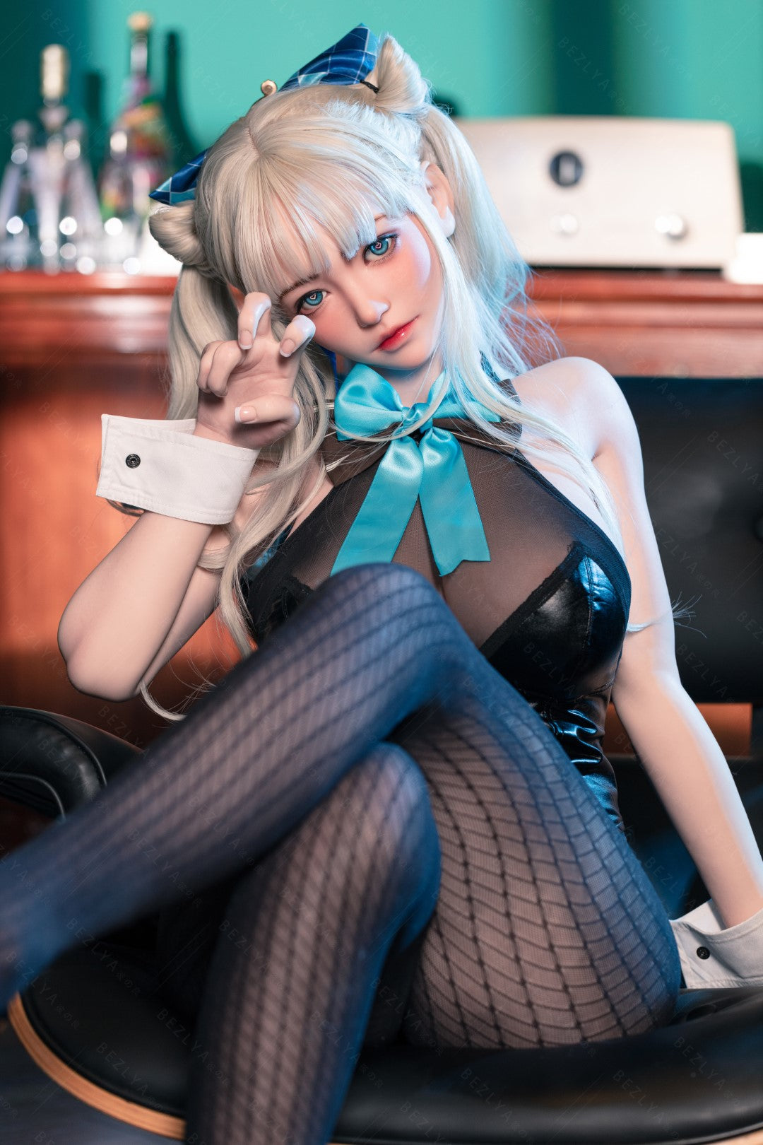 Bambola del sesso dell'oleandro (Bezlya Doll 155 cm Coppa E 2.2CF Silicone)