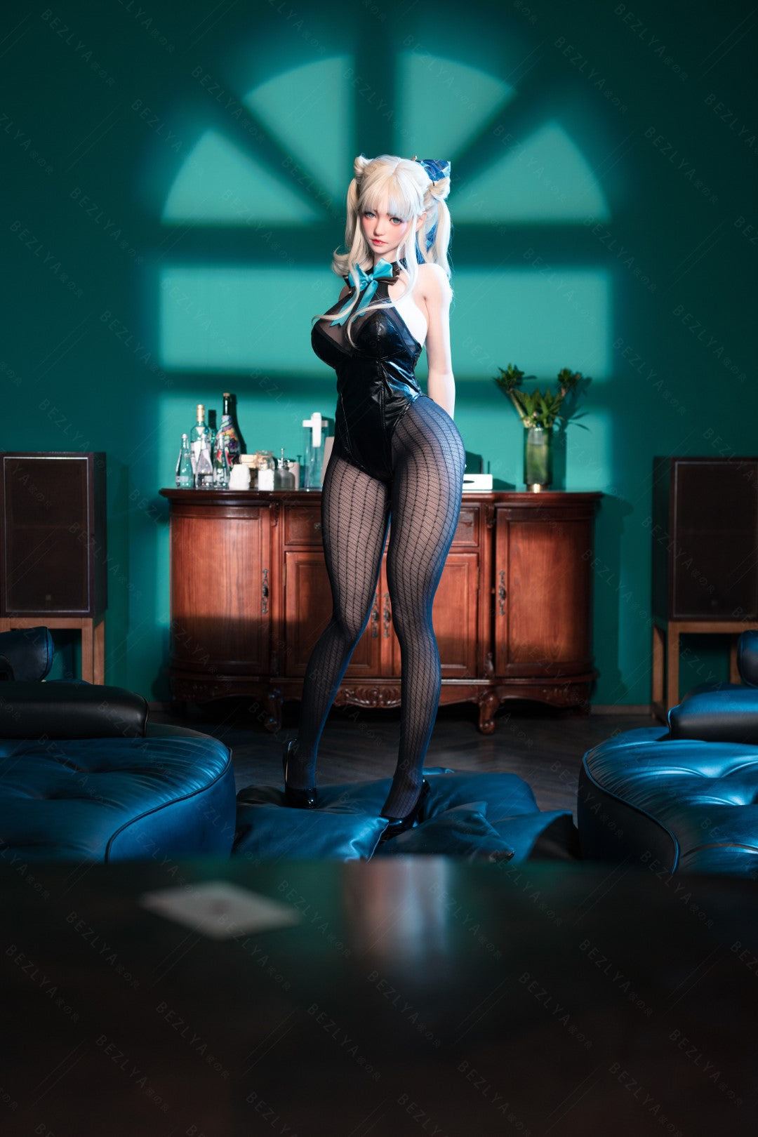 Bambola del sesso dell'oleandro (Bezlya Doll 155 cm Coppa E 2.2CF Silicone)