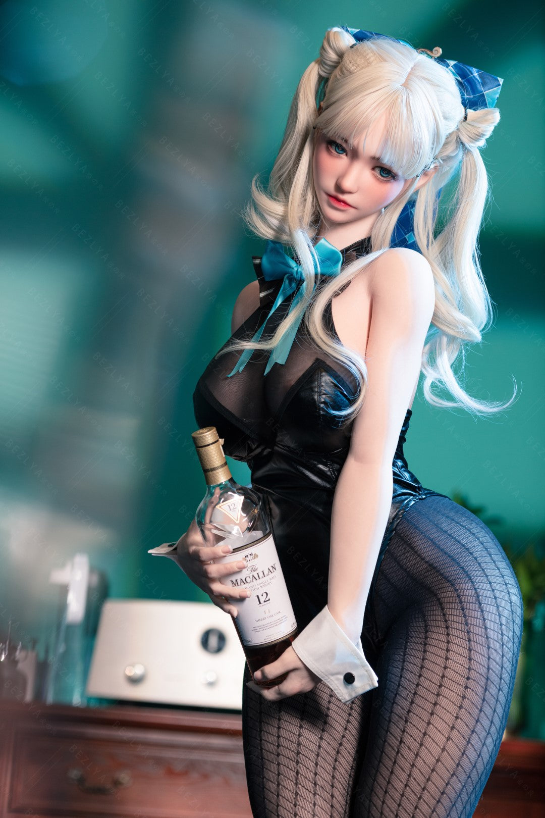 Bambola del sesso dell'oleandro (Bezlya Doll 155 cm Coppa E 2.2CF Silicone)