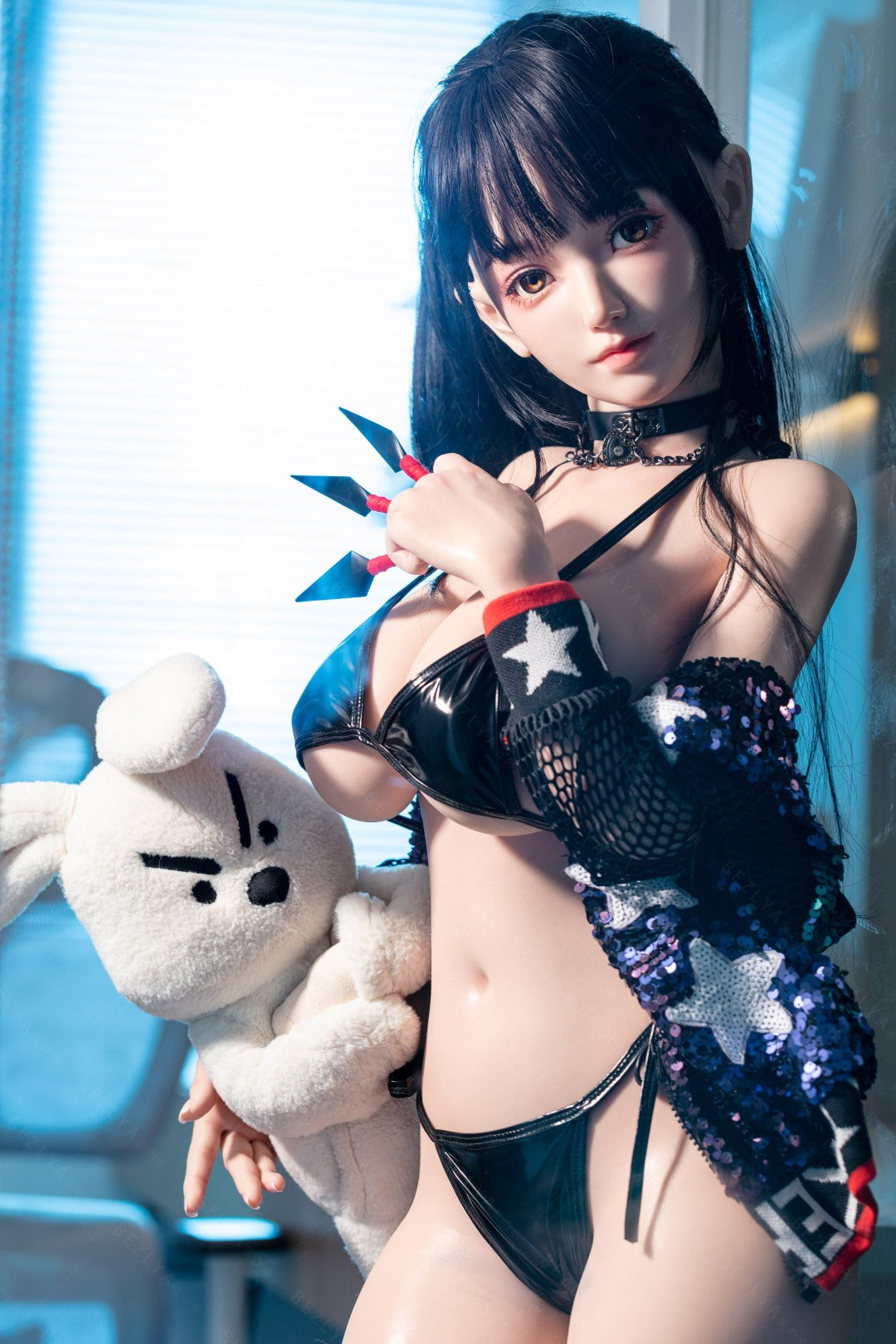 Paeonia bambola del sesso (Bezlya Doll 145 cm Coppa F 2.2CF Silicone)