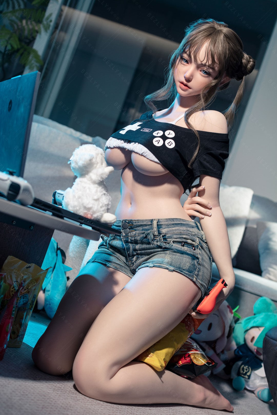 Bambola del sesso Campanula (Bezlya Doll 155 cm Coppa E 2.2CF Silicone)