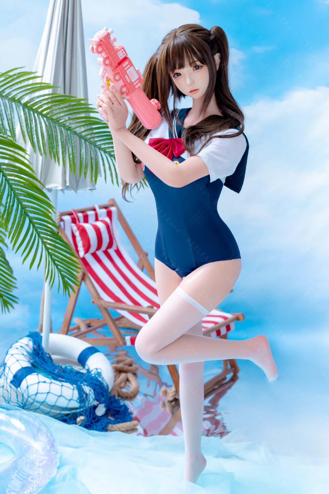 Chunmomo bambola del sesso (Bezlya Doll 159 cm Coppa C 2.2CF Silicone)