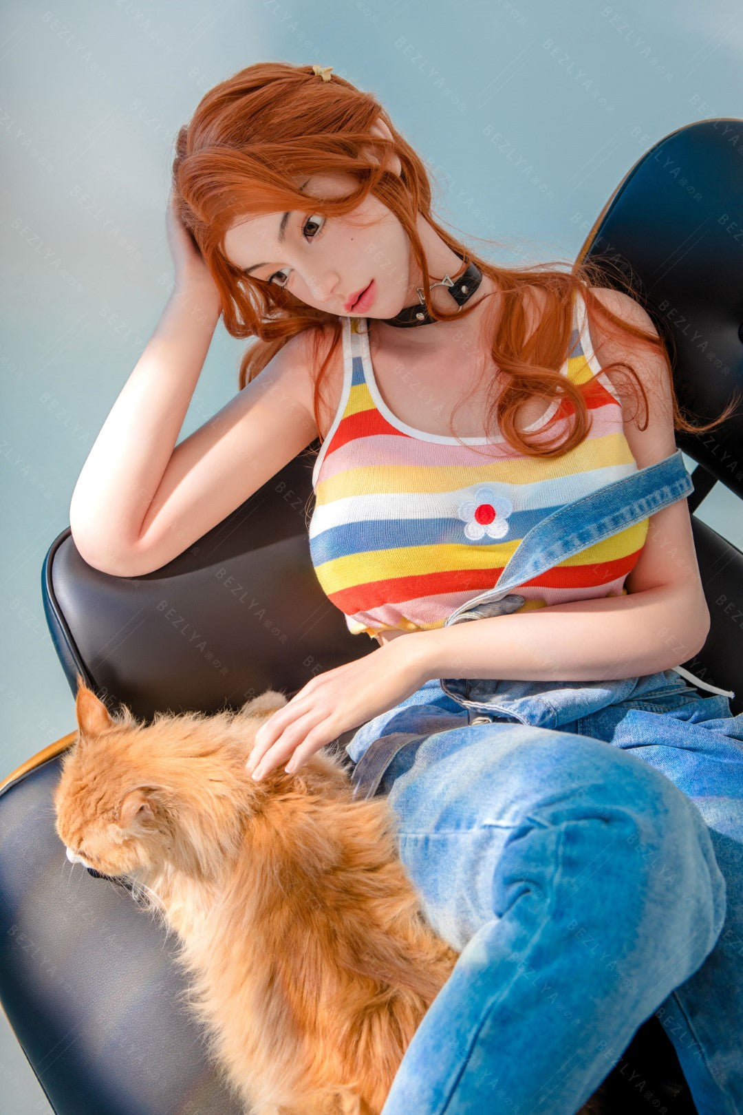 Bambola del sesso Aglaia (Bezlya Doll 163 cm Coppa C 2.1 Silicone)