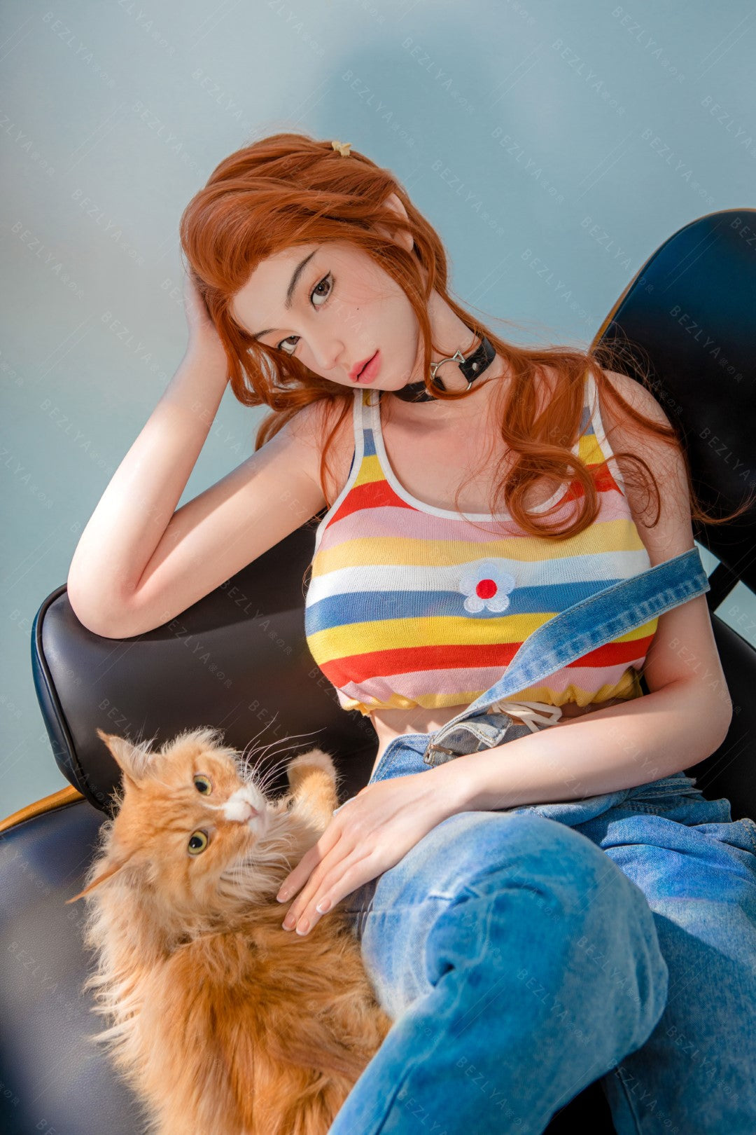 Bambola del sesso Aglaia (Bezlya Doll 163 cm Coppa C 2.1 Silicone)