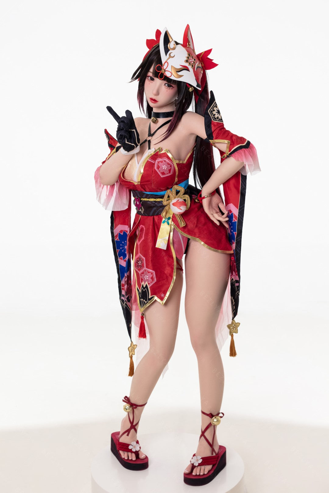 Bambola del sesso scintillante (Bezlya Doll 155 cm Coppa E 2.2CF Silicone)