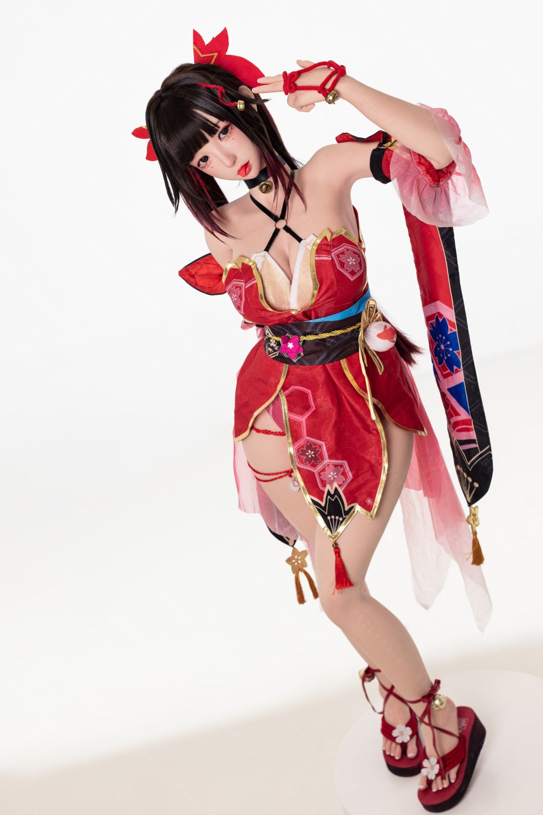 Bambola del sesso scintillante (Bezlya Doll 155 cm Coppa E 2.2CF Silicone)