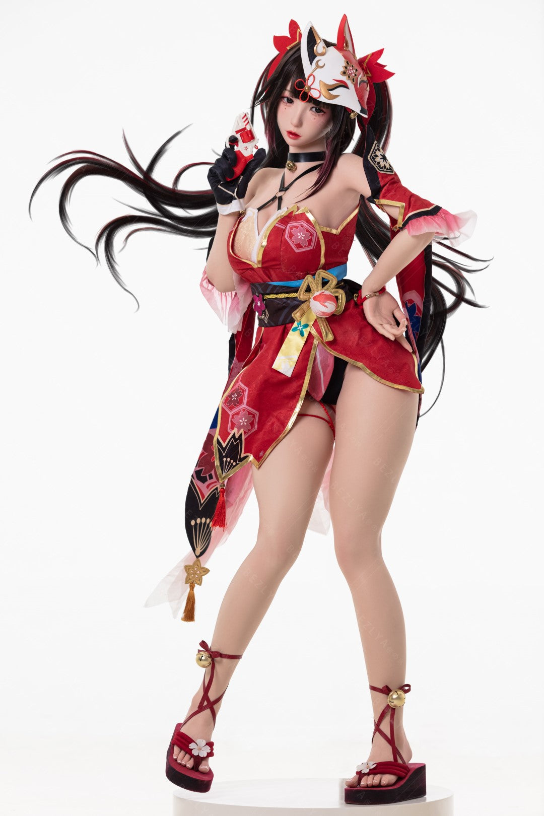 Bambola del sesso scintillante (Bezlya Doll 155 cm Coppa E 2.2CF Silicone)