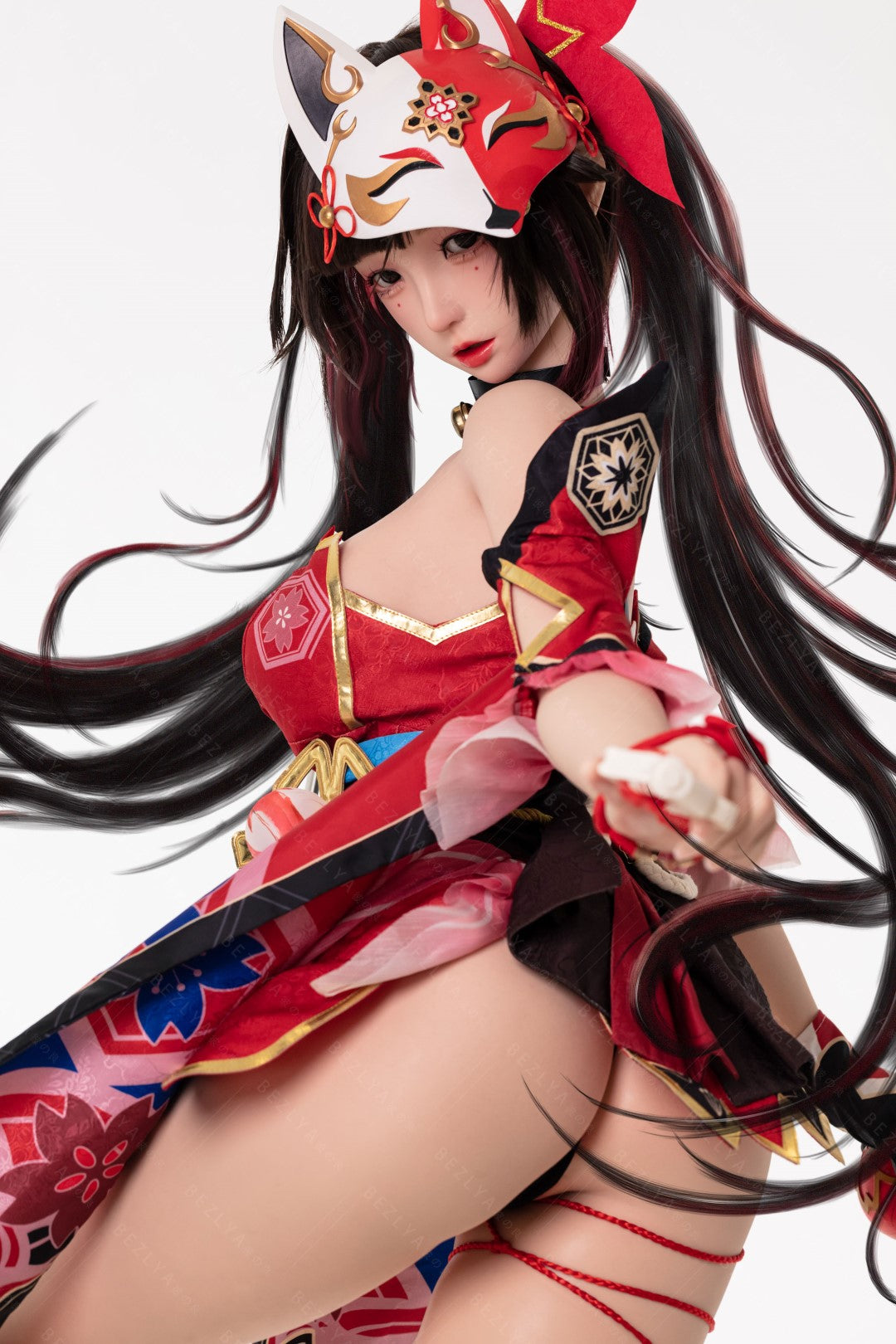 Bambola del sesso scintillante (Bezlya Doll 155 cm Coppa E 2.2CF Silicone)