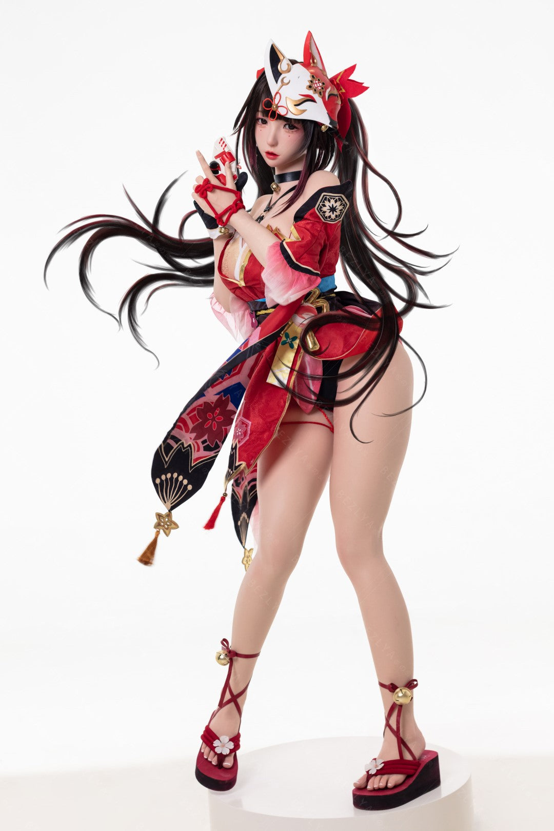 Bambola del sesso scintillante (Bezlya Doll 155 cm Coppa E 2.2CF Silicone)