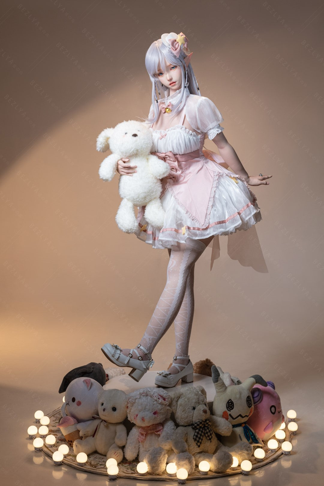 Calla bambola del sesso (Bezlya Doll 155 cm Coppa E 2.2CF Silicone)