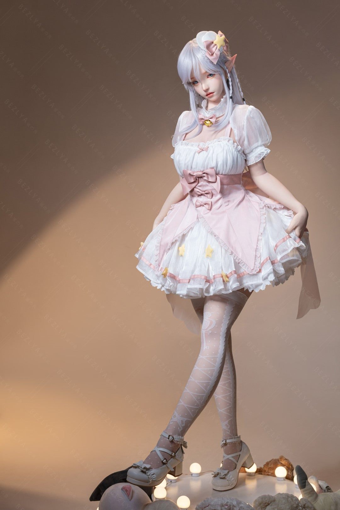 Calla bambola del sesso (Bezlya Doll 155 cm Coppa E 2.2CF Silicone)