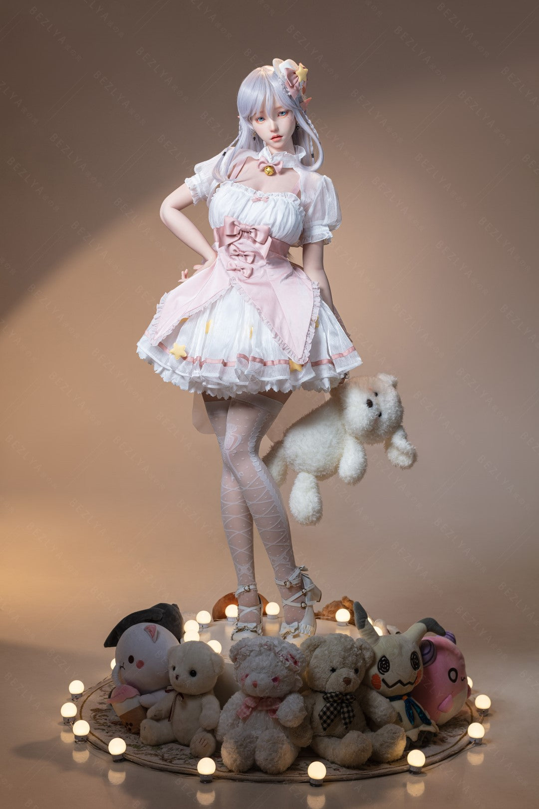 Calla bambola del sesso (Bezlya Doll 155 cm Coppa E 2.2CF Silicone)