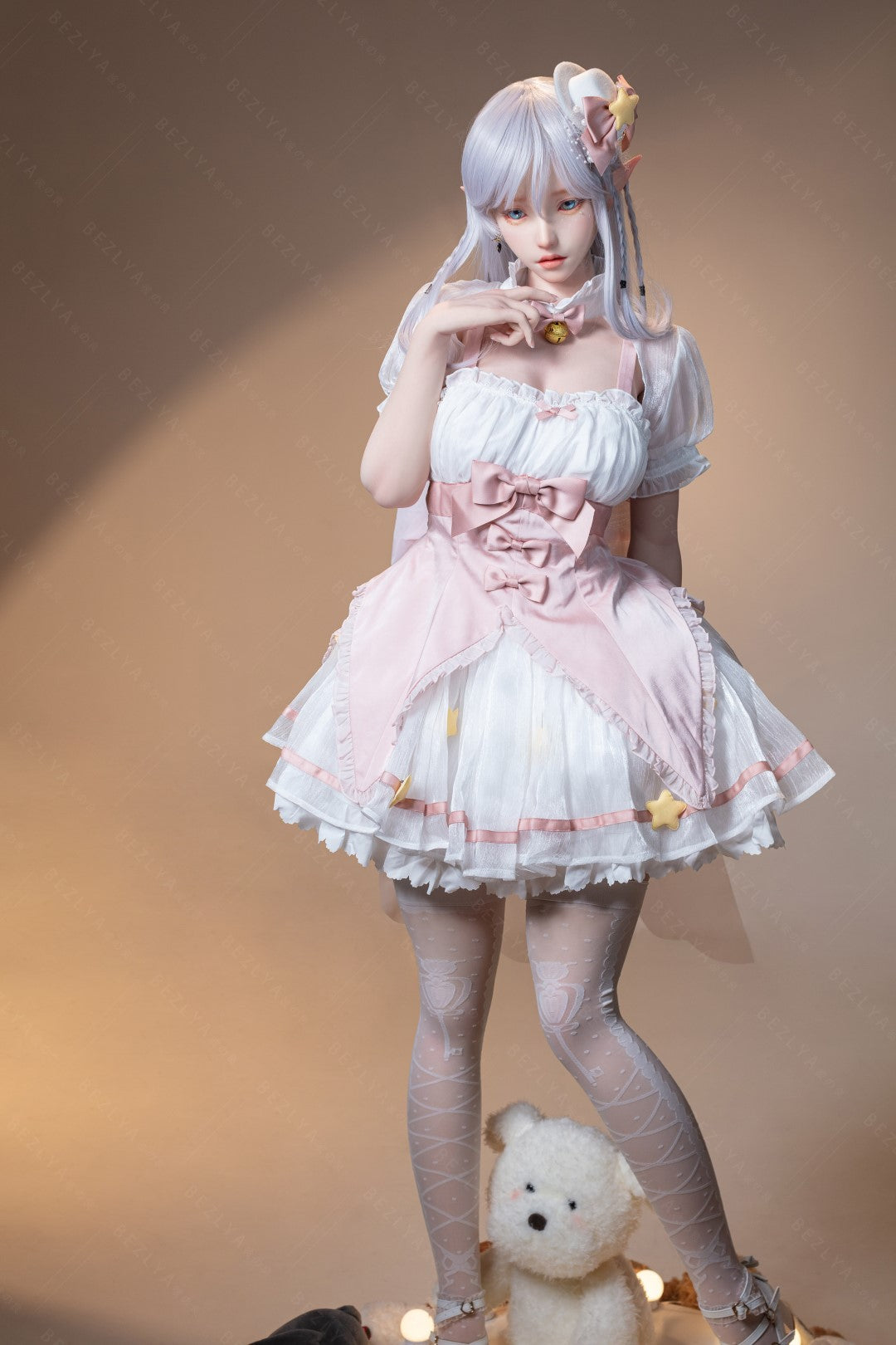 Calla bambola del sesso (Bezlya Doll 155 cm Coppa E 2.2CF Silicone)