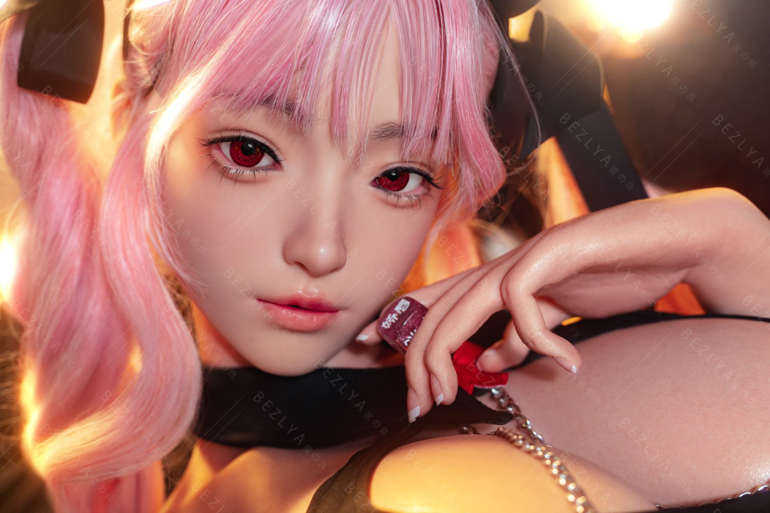 Bambola del sesso Bletilla (Bezlya Doll Coppa F da 157 cm (2,2 CF in silicone)